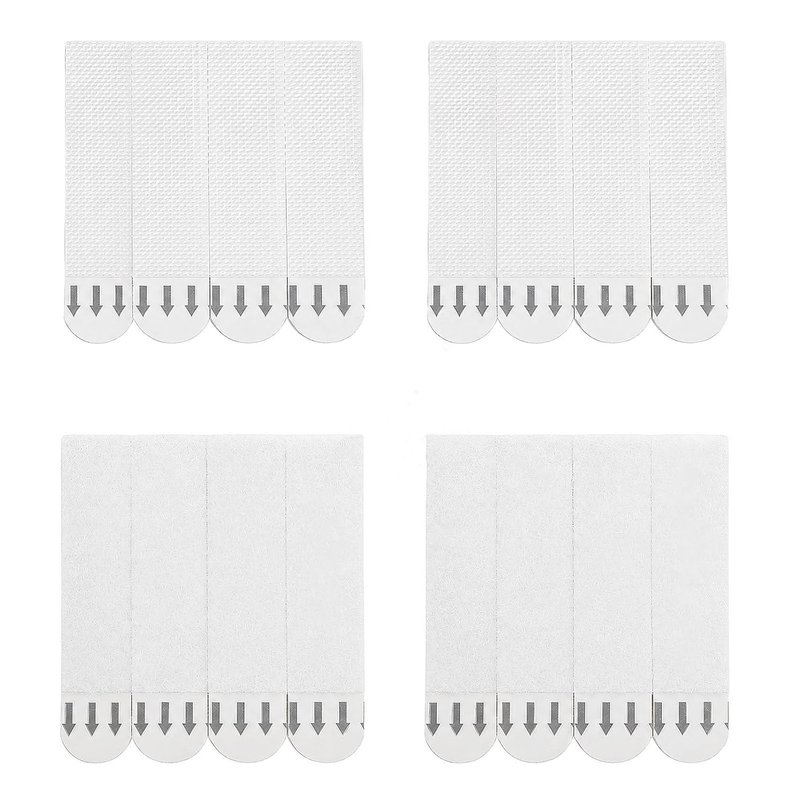 36 Pairs Heavy Duty Picture Hanging Strips, Removable & Damage-Free Adhesive for