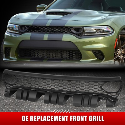[Сотовая сетка] Для 19-го Dodge Charger GT R/ T SRT Hellcat SXT Передняя верхняя решетка радиатора
