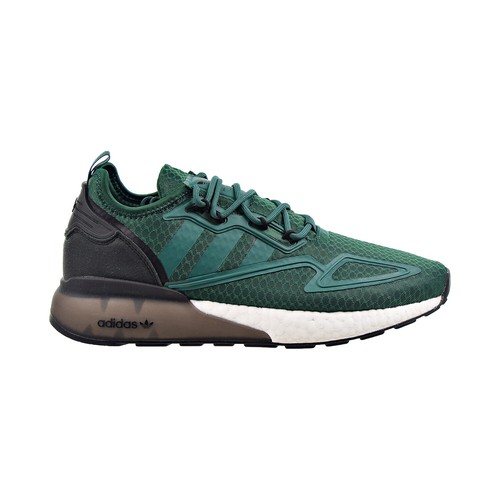 @K Adidas ZX 2K Boost Men's Shoes Collegiate Green-Cloud White