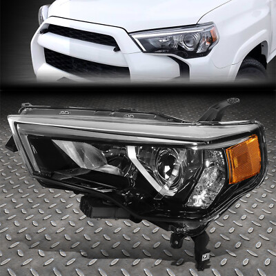 ДЛЯ 14-20 TOYOTA 4RUNNER OE STYLE ХРОМИРОВАННАЯ ЖЕЛТАЯ УГЛОВАЯ ФАРА ПРОЕКТОРА ЛЕВАЯ