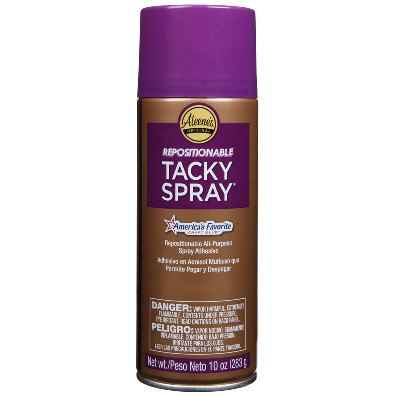 Aleene'S Repositionable Tacky Glue Spray, All-Purpose, Temporary Bond Adhesive,