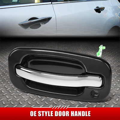 ДЛЯ 00-06 CADILLAC ESCALADE НАРУЖНАЯ РУЧКА ПЕРЕДНЕЙ ЛЕВОЙ ДВЕРИ с РЫЧАГОМ ДЛЯ ЗАМОЧНОЙ СКВАЖИНЫ