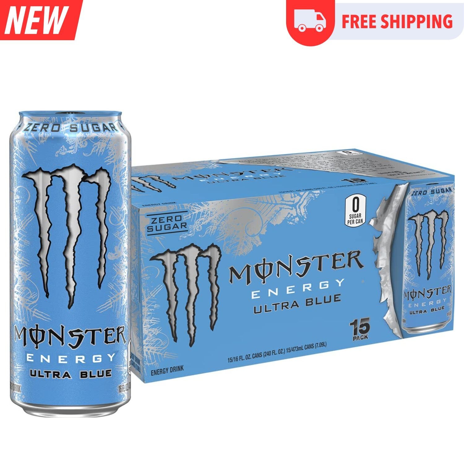 Monster Energy - MONSTER ENERGY ULTRA  2箱48缶 Monster Energy - MONSTER ENERGY ULTRA 2箱48缶 Monster Energy