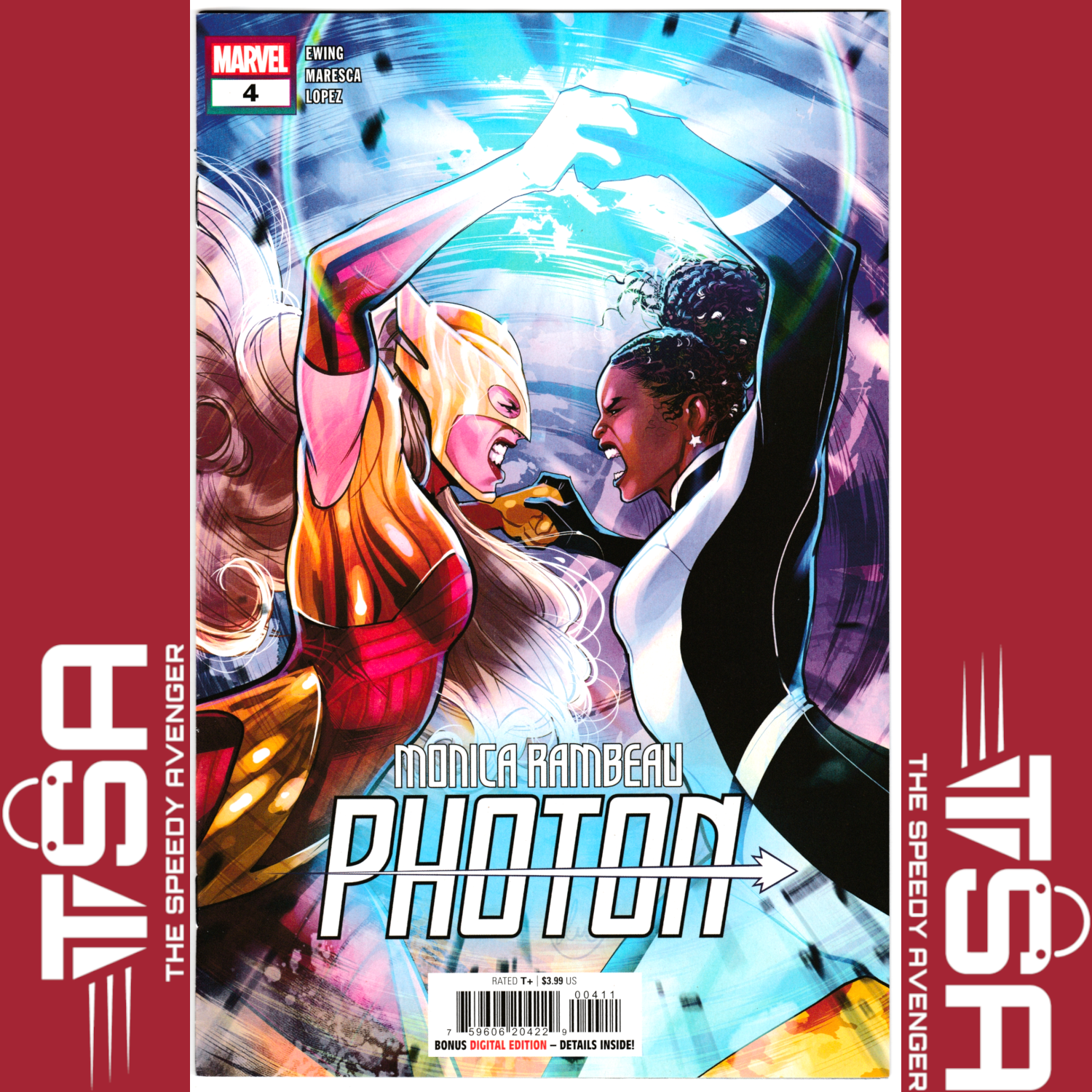 MONICA RAMBEAU PHOTON #4 2023 Lucas Werneck Regular Cover A Marvel MOONSTONE