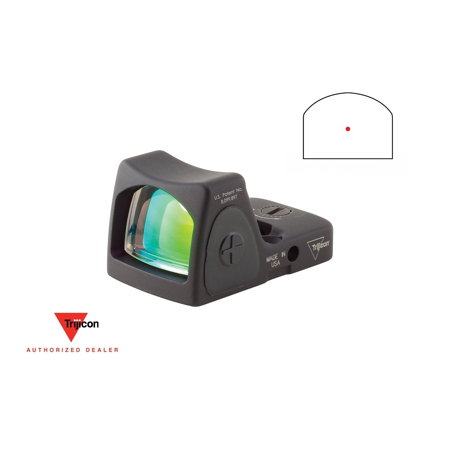 実物 Trijicon トリジコン RMR Type 2  3.25MOA美品 Trijicon トリジコン RMR Type2 NS 3.25MOA 実物ドットサイト