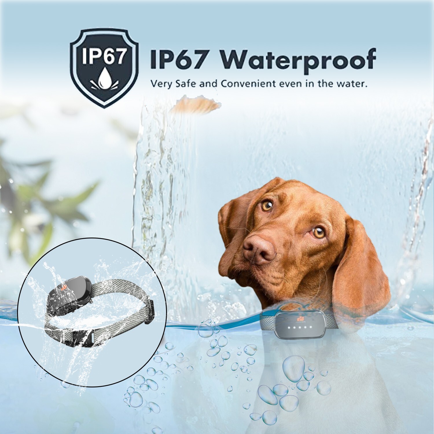 Smart Auto Anti bark Dog Collar Intelligent Waterproof Barking Terminator Device