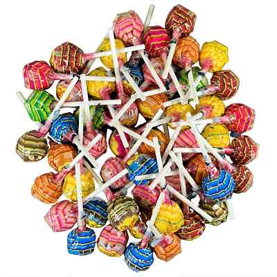 CHUPA CHUPS Lollipops, Assorted Flavors, Classic Vintage Bulk Candy (4 Pounds)