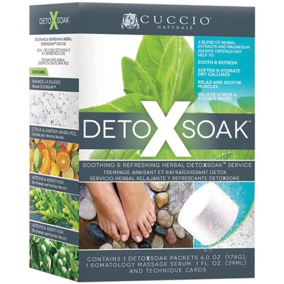 UPC 012443324803 product image for Cuccio Naturale - Detox Soak Kit With 8 Detoxsoak Packets - Bnib | upcitemdb.com