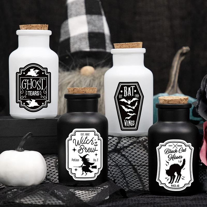 & 12pcs Label Stickers For Hallow