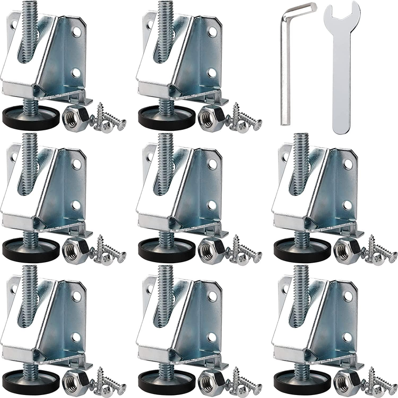 Leveling Feet 8Pack for Furniture Table Cabinets Workbench Shelving Units