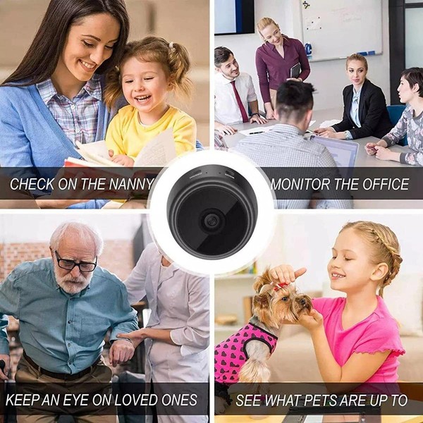 Mini Wireless Hidden Spy Camera Wifi IP Home Security 1080P HD Night Vision Cam - Image 122