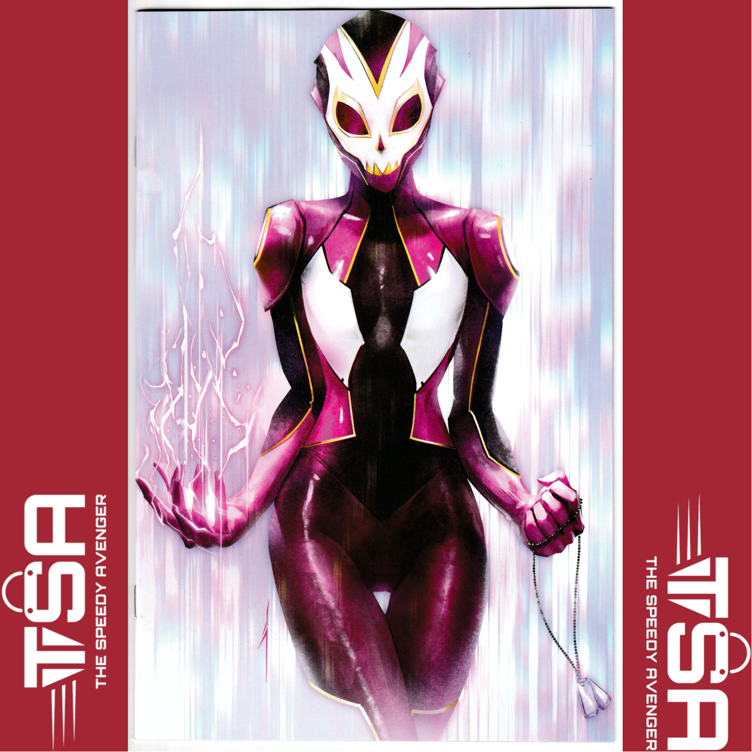 THE DEAD LUCKY #1 Ivan Tao Virgin Variant Cover! Limited to 500! Radiant Black