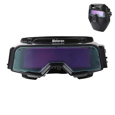 Auto Darkening Welding Goggles, View Area 4.72x1.37 Inch, Assemblable Welding...