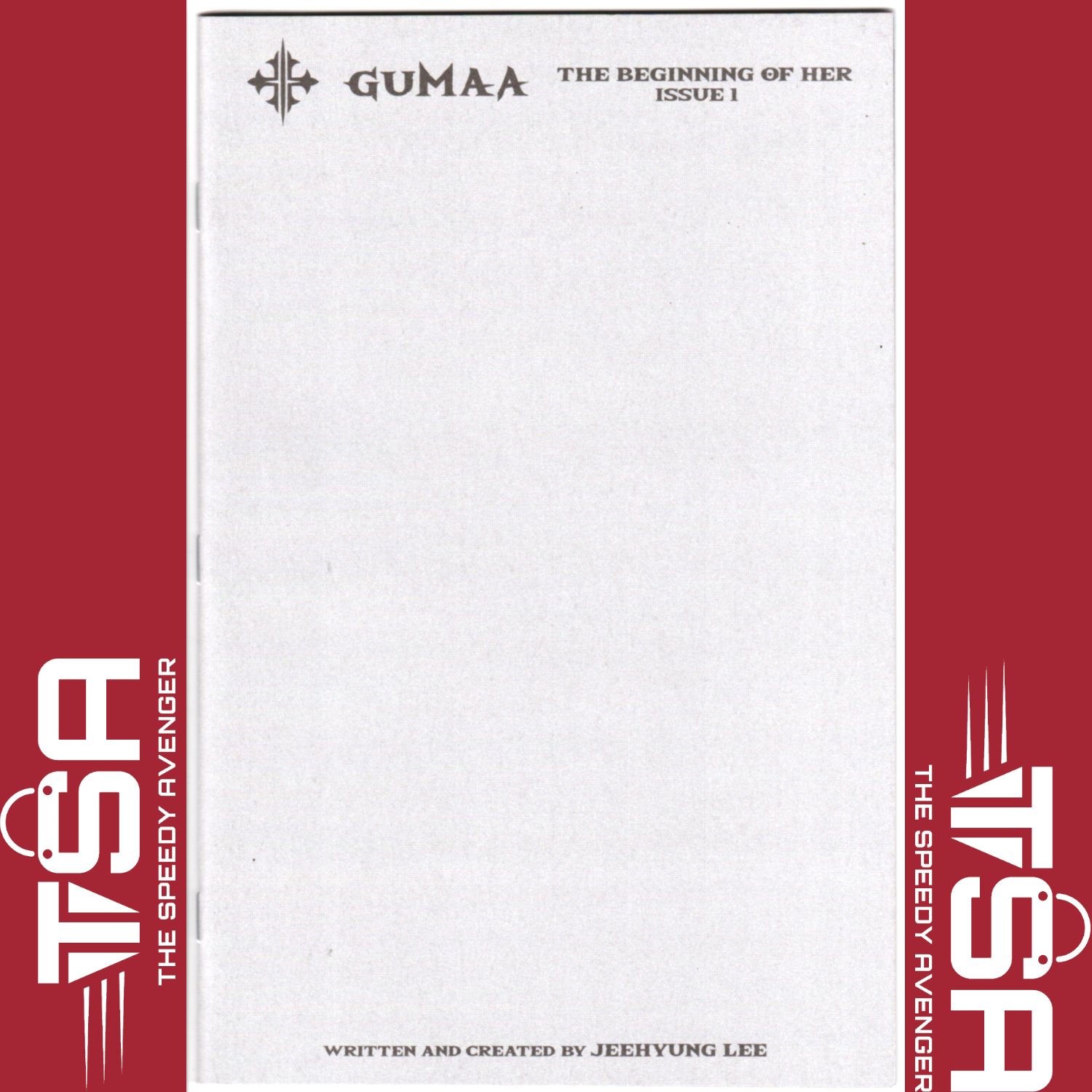 GUMAA THE BEGINNING OF HER #1 Blank Sketch Variant Jeehyung Lee Titan Books