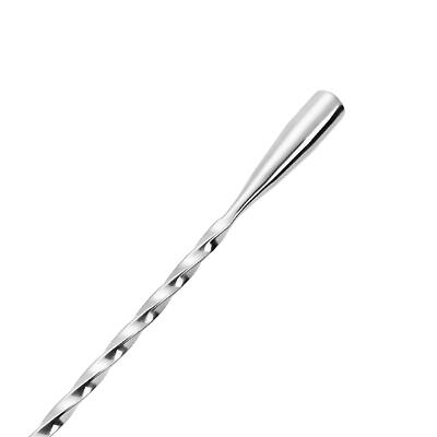 2pack 12 Inches Stainless Steel Bartender Mixing Spoon Cocktail Stirrers Spiral 