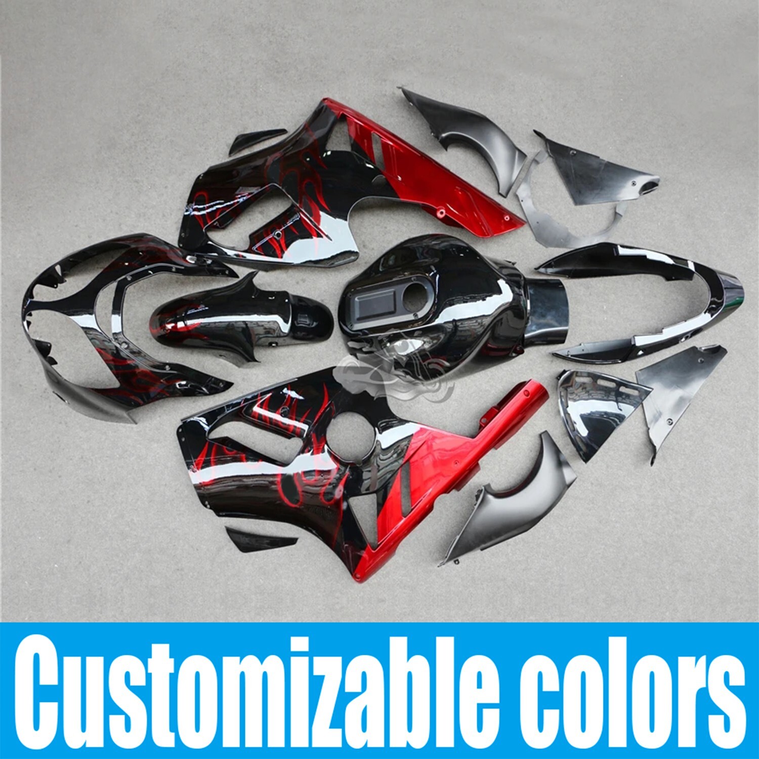 Fit For Kawasaki Ninja ZX12R 2002-2006 Panel Set Fairing