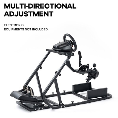 Zootopo Racing Simulator Cockpit with Seat Fit Logitech G29 G920 Thrustmaster