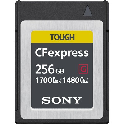 Brand New Unused Sony 256GB CFexpress Type B Tough Memory Card CEB-G256 Nikon