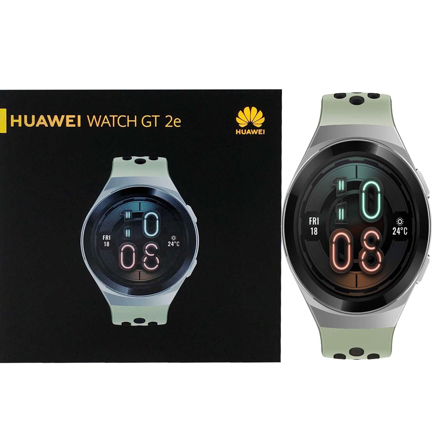 Huawei Watch GT 2e (46mm) Mint Green 4GB Bluetooth Smartwatch NEW Huawei Watch GT 2e (46mm) Mint Green 4GB Bluetooth Smartwatch NEW