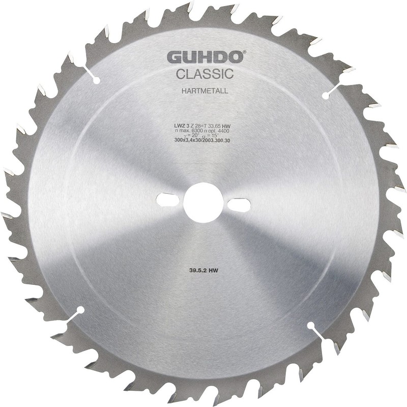 Guhdo Zuschnitt KreissÃ¤Geblatt Ã¸ 315x3,4x30mm Z28 Wz FÃ¼R LÃ¤Ngs- Und Querschnitte