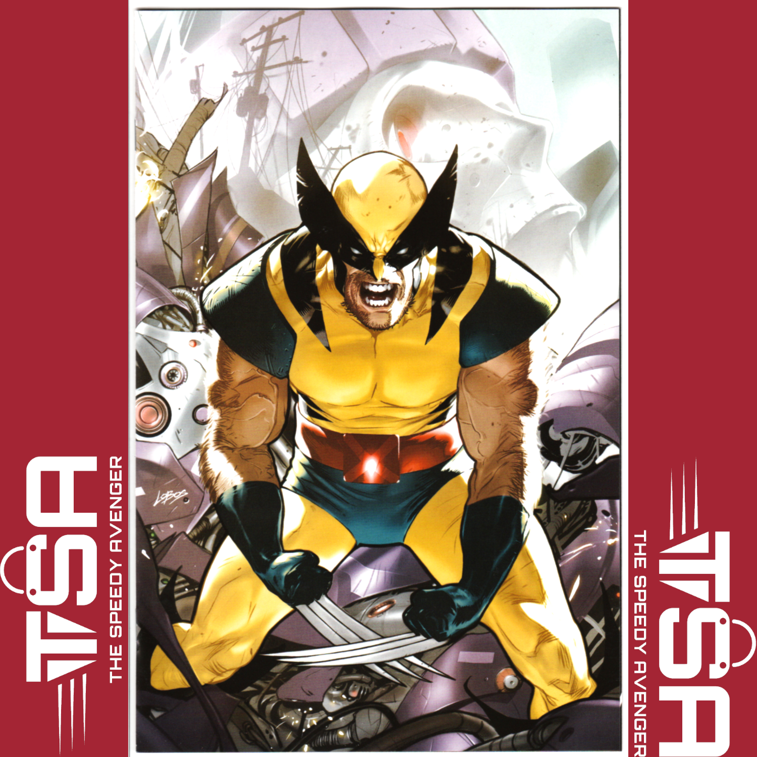 WOLVERINE REVENGE #1 Pablo 'Lobos' Villalobos 1:50 Virgin Incentive Ratio 2024