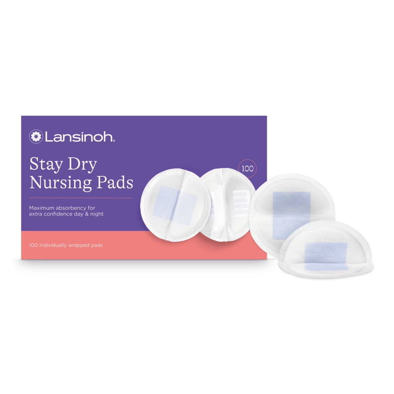 Stay Dry Disposable Nursing Pads for Breastfeeding, Soft  100 ...