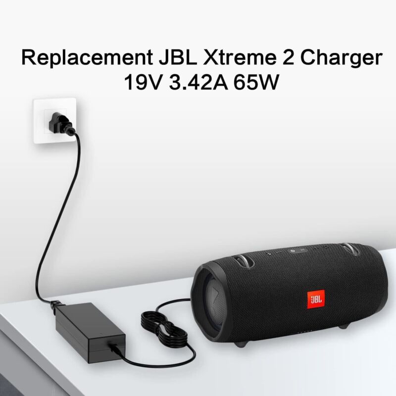 19v 65w New For Jbl Xtreme 2 Charger Wireless Bluetooth Speaker Power Supply Us