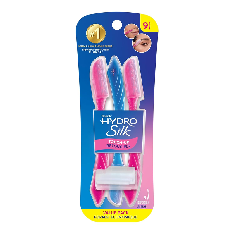Touch-Up Dermaplane Razor with Precision Cover, 9Ct Dermaplani...