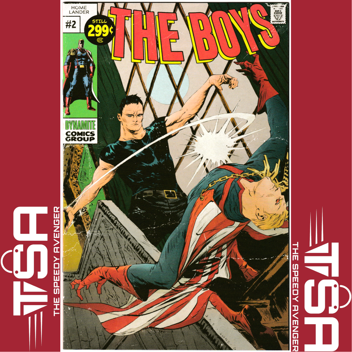 THE BOYS #2 Jae Lee Amazing Spider-Man #101 Homage Distressed Exclusive Ltd 200