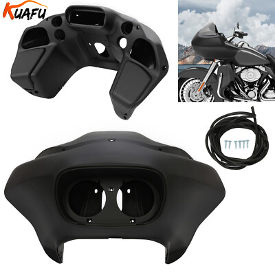 For Harley FLTR Road Glide 98 99-13 Injection Inner & Outer Fairing Matte Black