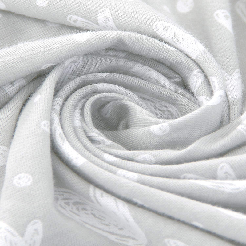 Pack and Play Fitted Sheets 2 Pack, 100% Natural Cotton Jersey Knit Fitted for P