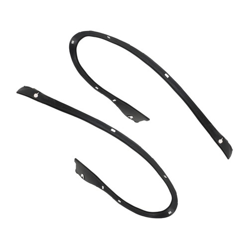 Headlamp Light Rubber Seal Trim Strip Pair for 2011 12 13 2014 Porsche Cayenne