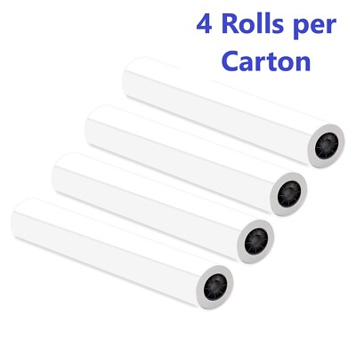 Alliance Wide Format Paper 18'' x 150' Rolls 92 Bright, 20lb. 4 Rls/Ctn w/2'' Core