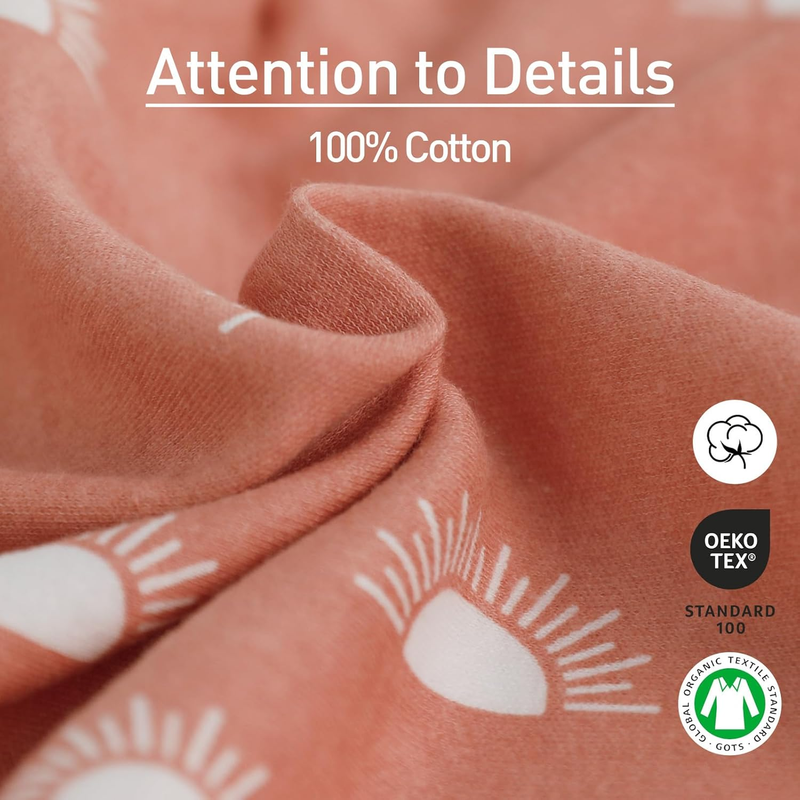 3-Pack Organic Baby Swaddle Sleep Sacks for Newborn - Baby Swaddles 0-3 Months,