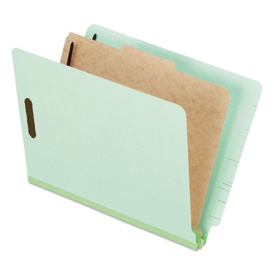 Pendaflex Pressboard End Tab Classification Folders Letter 1 Divider/4-Section