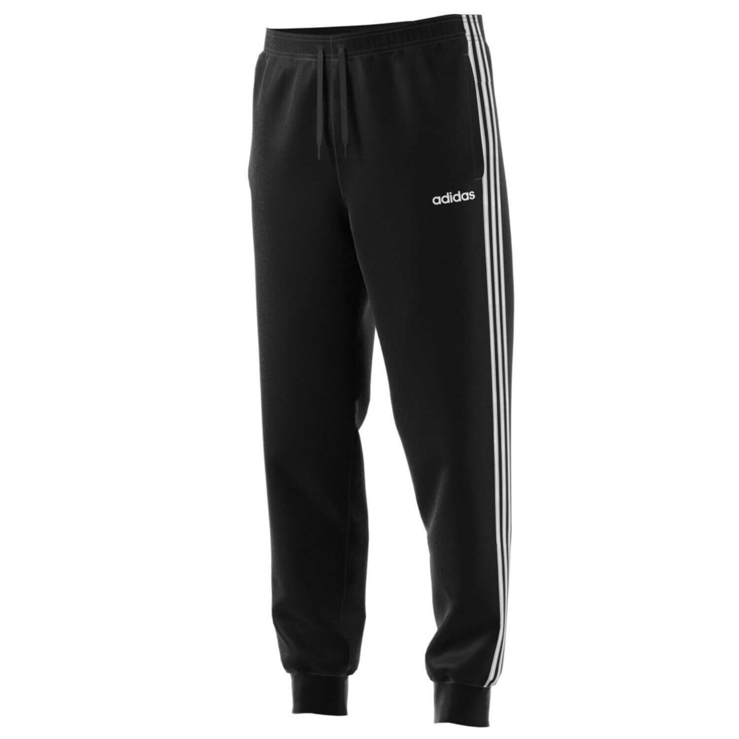 adidas Essentials 3 Streifen Tapered Hose Herren active maroon white adidas Essentials 3 Streifen Tapered Hose Herren active maroon white