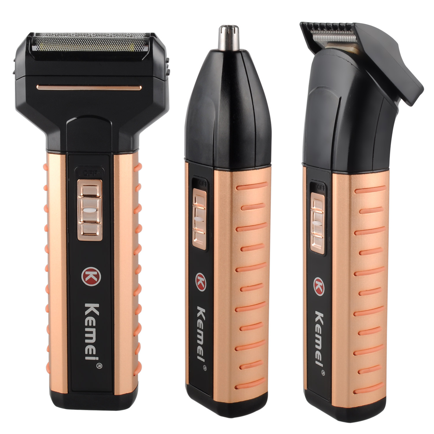 Electric Men Shaver 3 In 1 Hair Cuter Nose Trimmer Beard Clipper