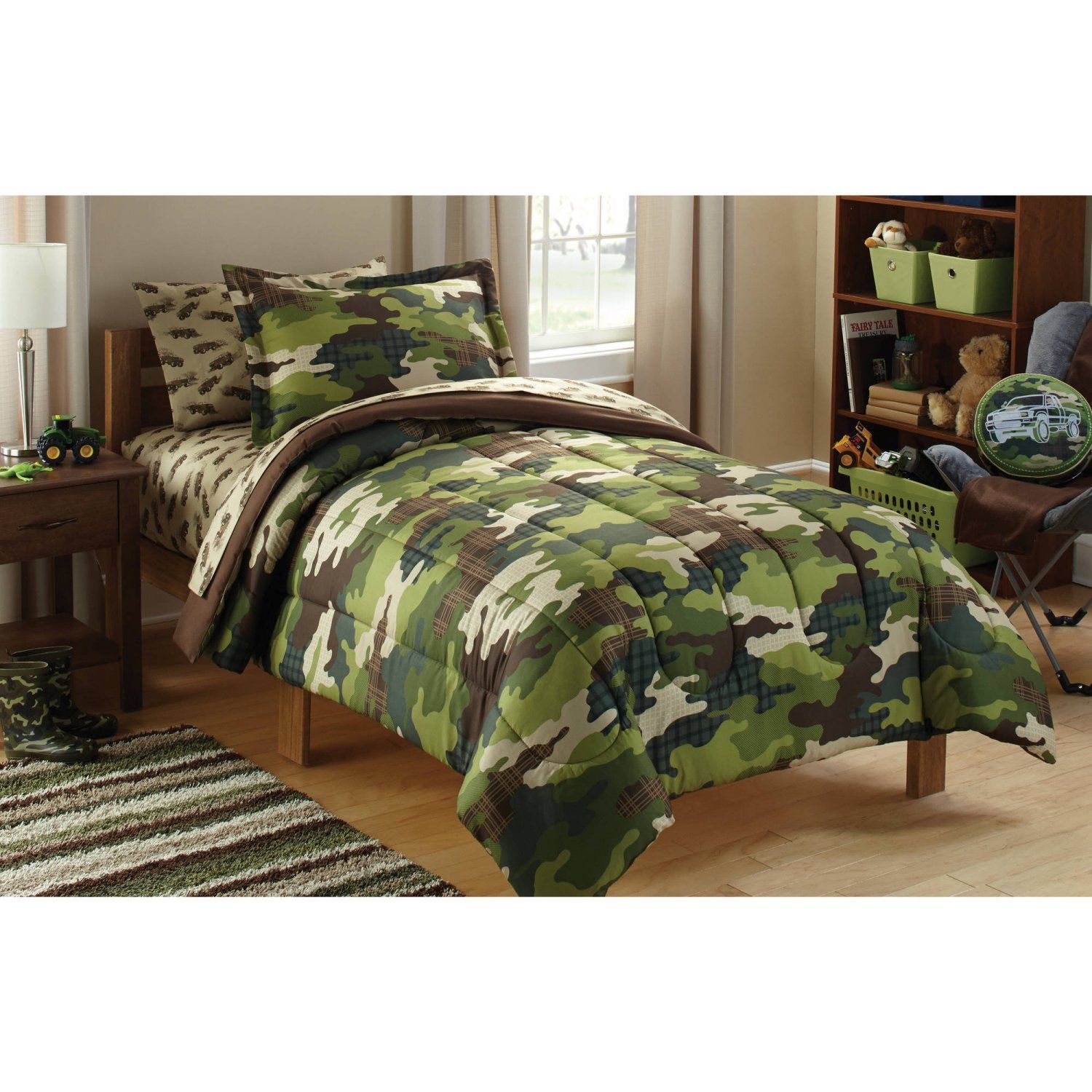 Kids Bedding Sets For Girls Twin Reversible Bed In A Bag Comforter