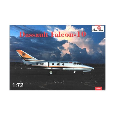 Amodel Historical Models 1/7  Dassault Falcon 10 Early Corporate Jet Aircr New
