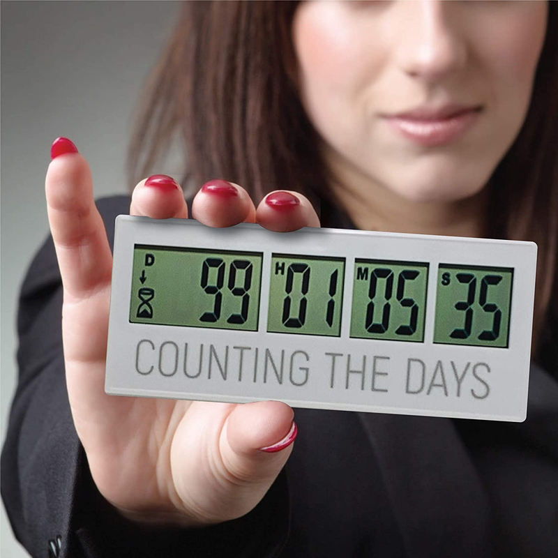 Reusable Countdown Clock for All of the Big Events in Your Life, Wedding save