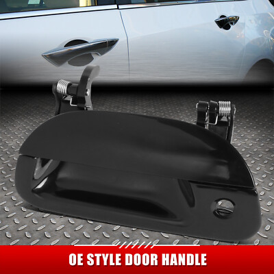 ДЛЯ 97-07 FORD F150-F550 ЧЕРНАЯ ГЛАДКАЯ РУЧКА ЗАДНЕЙ ДВЕРИ БАГАЖНИКА с ЗАМОЧНОЙ СКВАЖИНОЙ