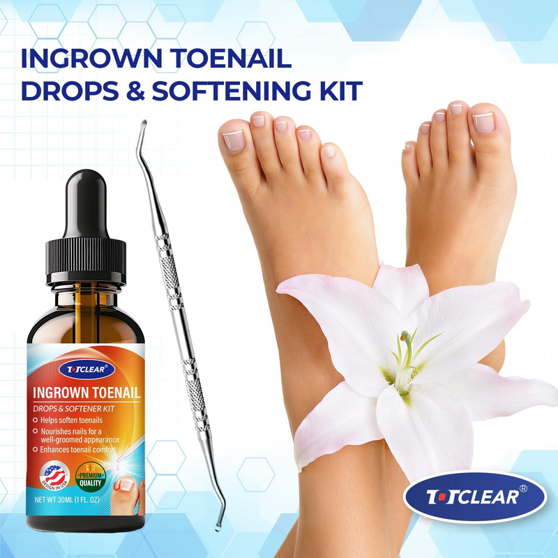 Ingrown Toenail Drops: Ingrown Toenail Tool for Men Women - Big Toe Ingrown Nail