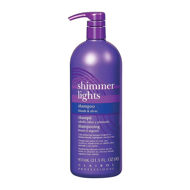 Shimmer Lights Purple Shampoo & Conditioner | Neutralizes Brass & Yellow Tones |