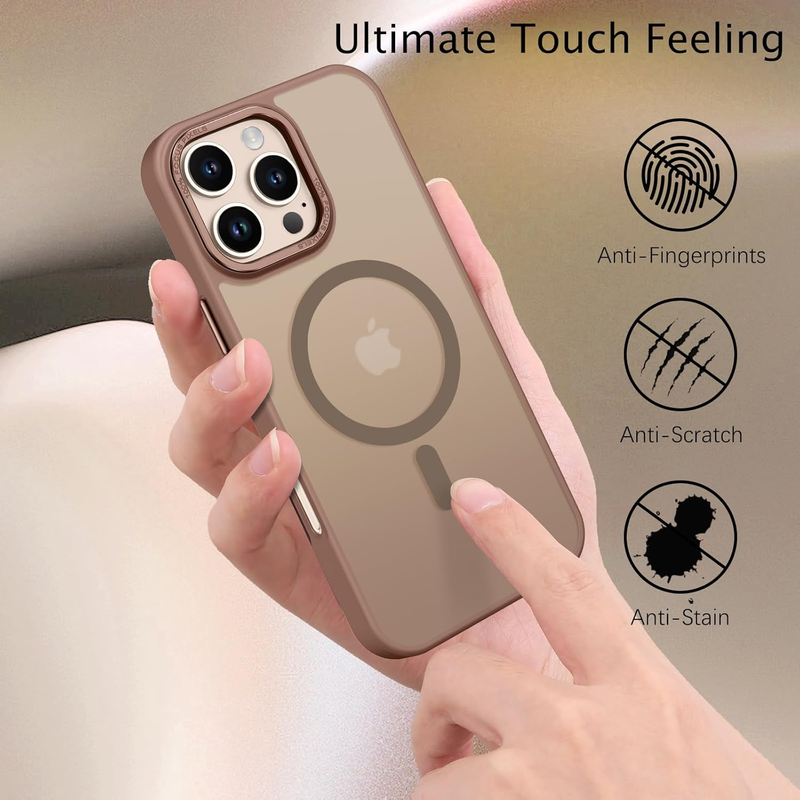 for iPhone 16 Pro Case, iPhone 16 Pro Phone Case Compatible with Magsafe Translu