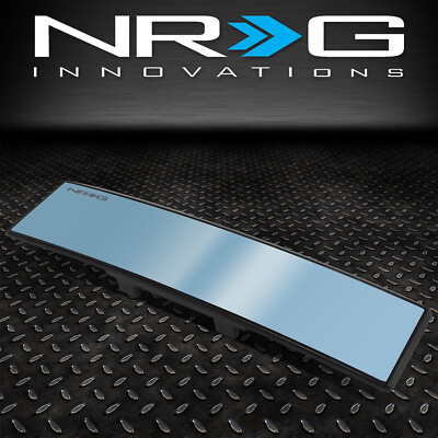 ШИРОКОУГОЛЬНОЕ ЗЕРКАЛО ЗАДНЕГО ВИДА С ВЫПУКЛОЙ СИНЕЙ ТОНИРОВАННОЙ ЛИНЗОЙ NRG INNOVATIONS IM-300CBL
