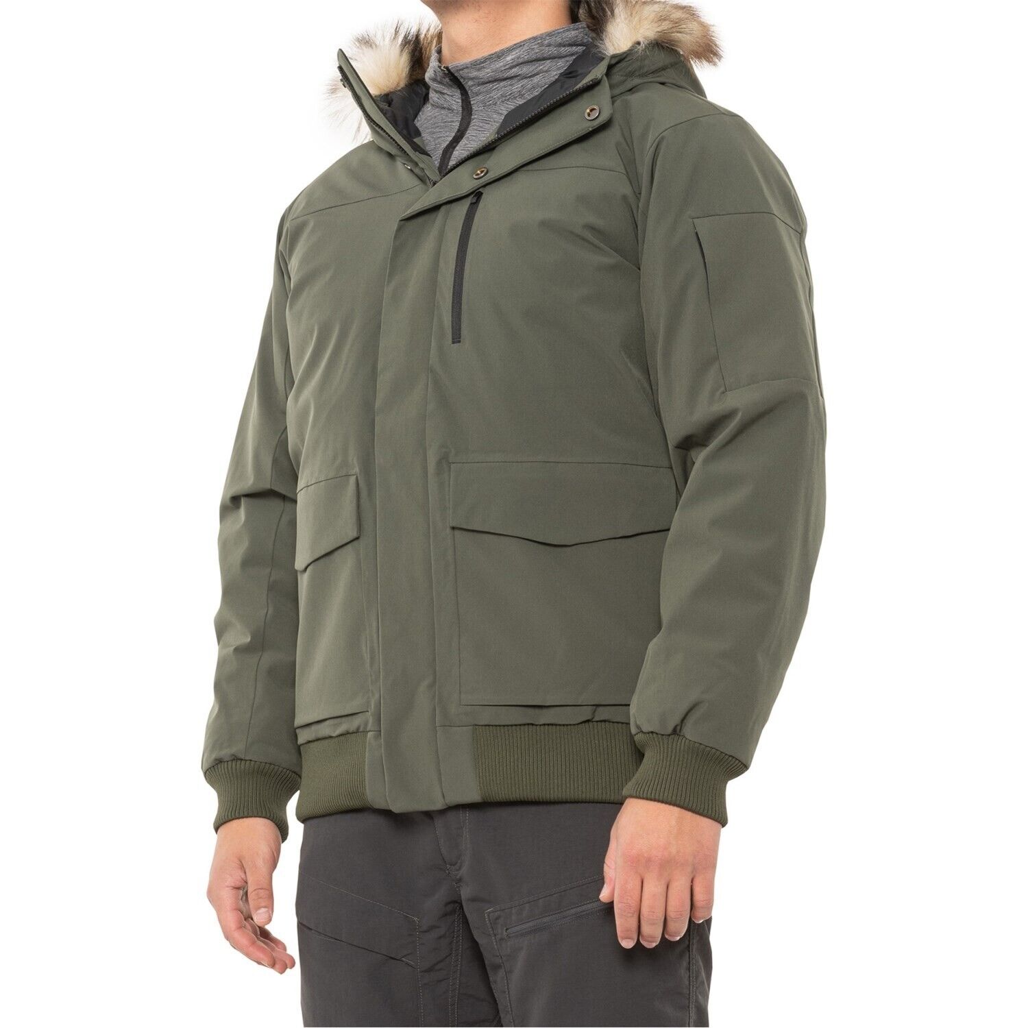 Pre-owned Marmot 700 Down Insulated Waterproof Stonehaven Ii Winter Jacket Mens Medium In Green