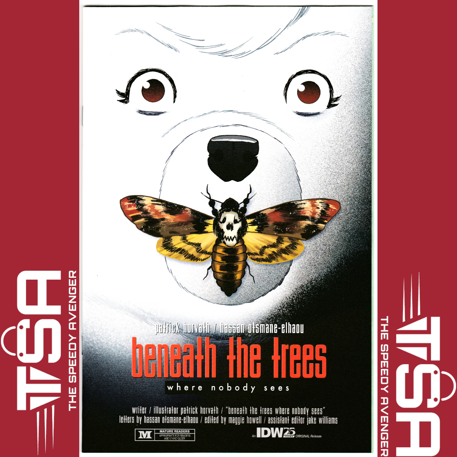 BENEATH THE TREES WHERE NOBODY SEES #1 Tony Fleecs Silence Of The Lambs Homage