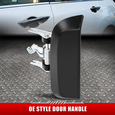 Для 05-12 Nissan Pathfinder Черная гладкая Наружная ручка задней левой двери со стороны водителя