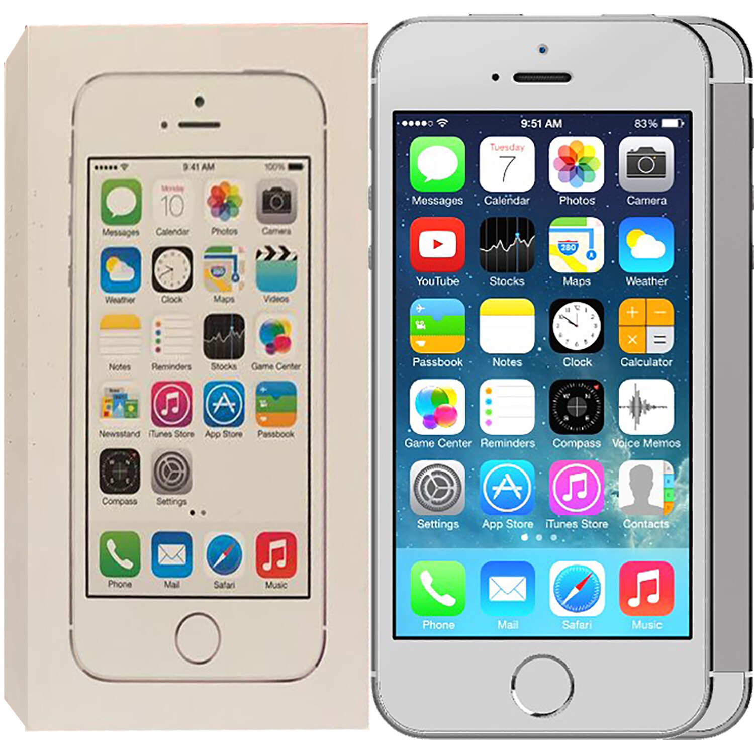 iPhone 5s Silver 32 GB SIMフリー Apple iPhone 5s 32GB SIMフリー 価格比較 - 価格.com