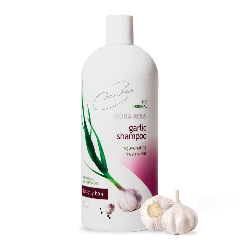 Nora Ross Classic Garlic Extract Clarifying Shampoo for Oily Hair, Anti-Dandruff